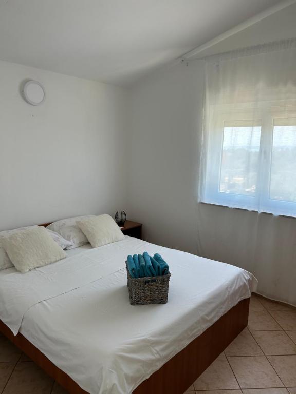 Posteľ alebo postele v izbe v ubytovaní Apartments Duda