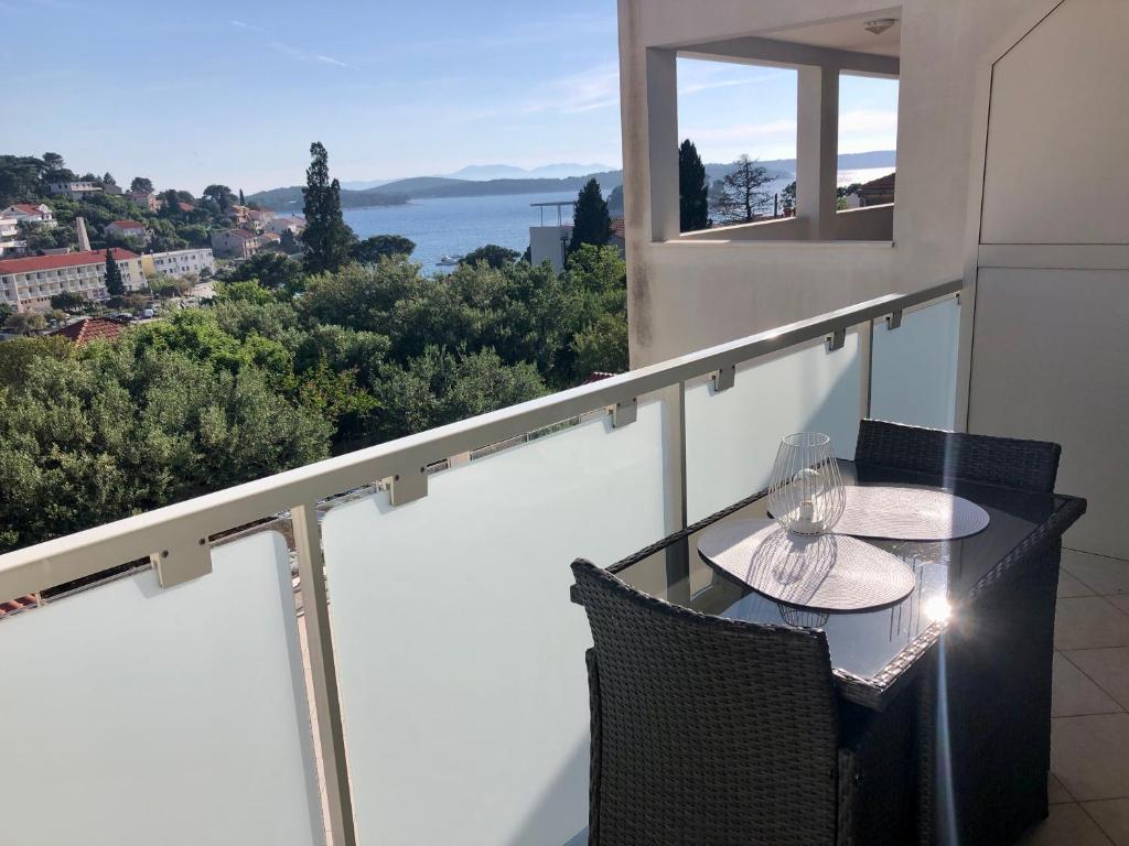 Balkón nebo terasa v ubytování Apartments Antonia