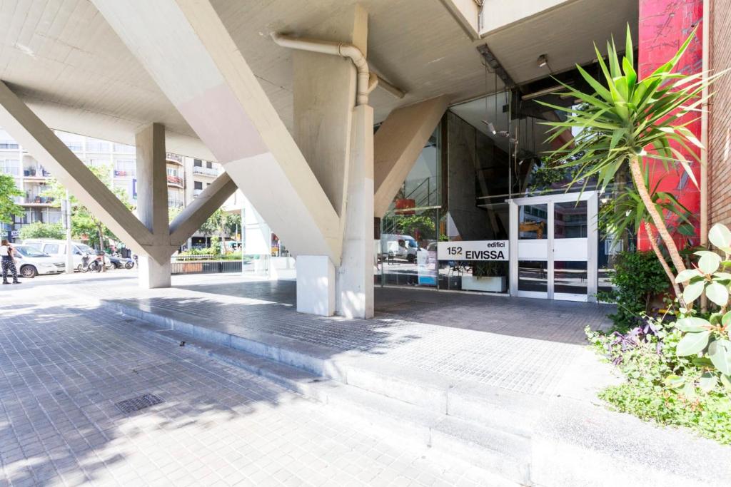 Budova, kde se apartmán nachází
