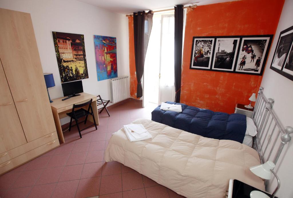 Posteľ alebo postele v izbe v ubytovaní B&B Le Lupe