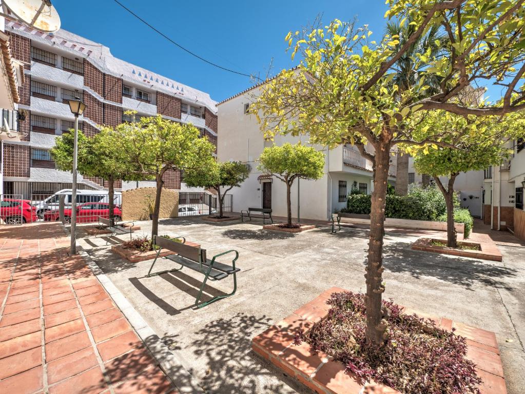Budynek, w którym mieści się apartament