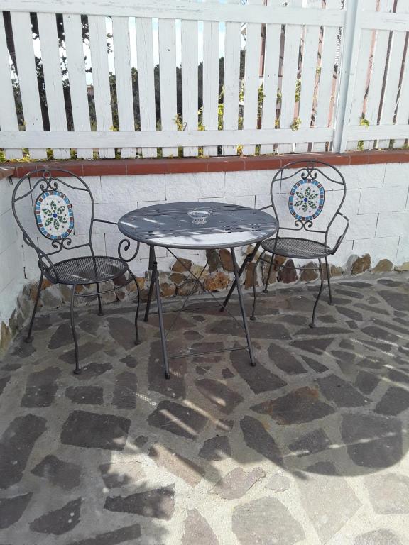 Uma varanda ou terraço em Villetta a schiera nei pressi del mare