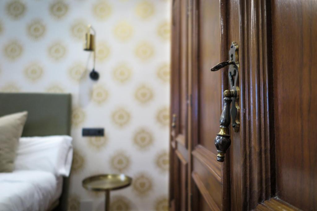 Posteľ alebo postele v izbe v ubytovaní Tomé, casa de huéspedes