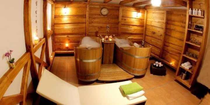 Posezení v ubytování CHalupa Relax