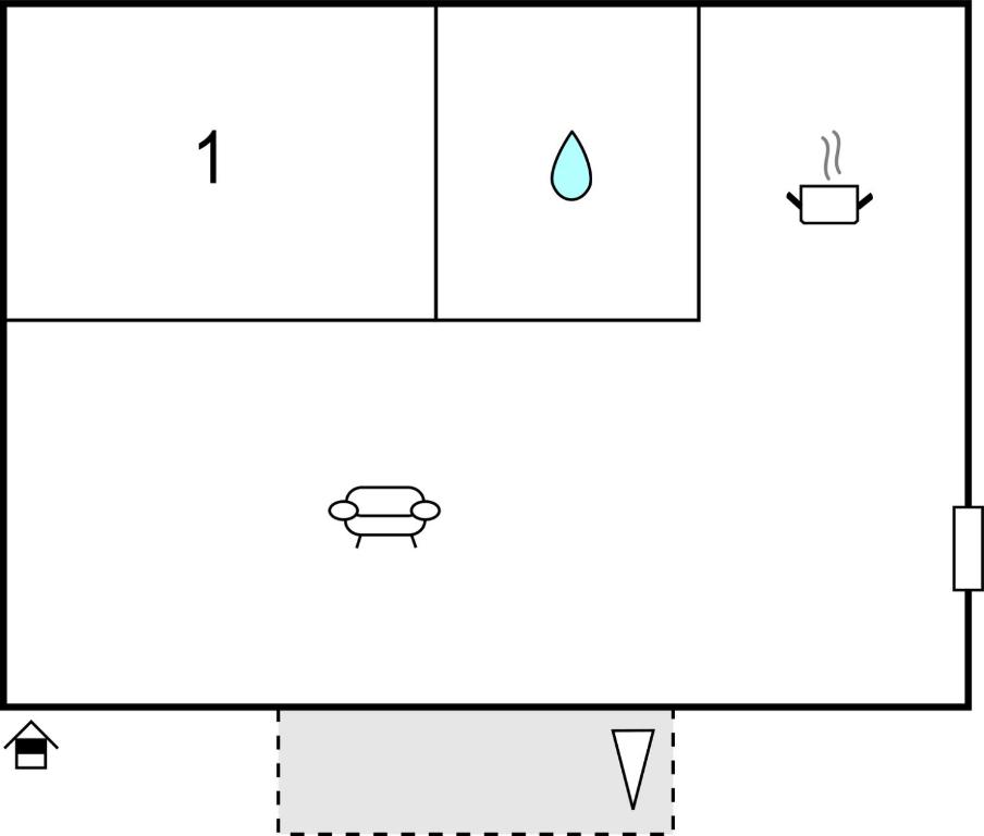 Schematische Darstellung des vorgeschlagenen Algorithmus zum Nachweis eines reaktivierenden Gases in der Unterkunft Awesome Apartment In Mljet With Wifi And 1 Bedrooms in Polače