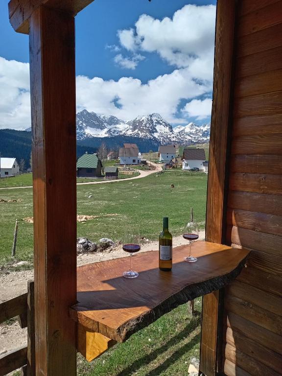 Paesaggio naturale nelle vicinanze del lodge