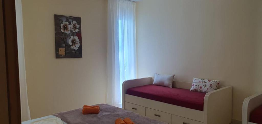 Postel nebo postele na pokoji v ubytování Apartamenti 204