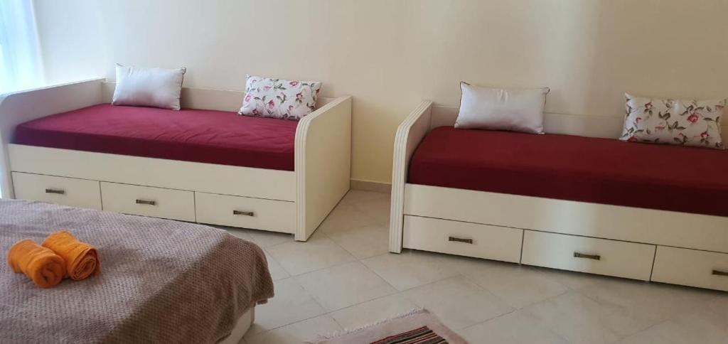 Postel nebo postele na pokoji v ubytování Apartamenti 204