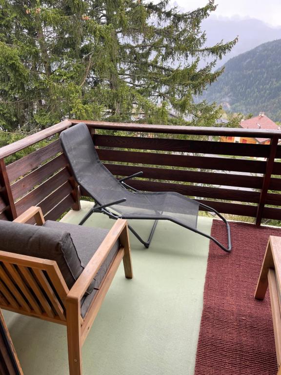 Nespecifikovaný výhled na hory nebo výhled na hory při pohledu z apartmánu
