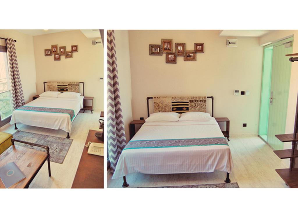 A bed or beds in a room at Brera Alacati - Special Category