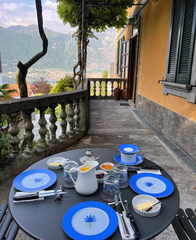 Balkón nebo terasa v ubytování Villa Monte Bianco