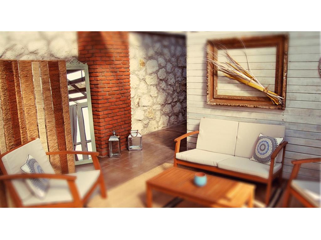A seating area at Brera Alacati - Special Category