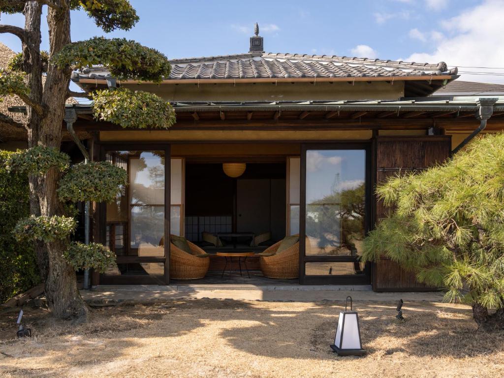 旅館が所在する建物