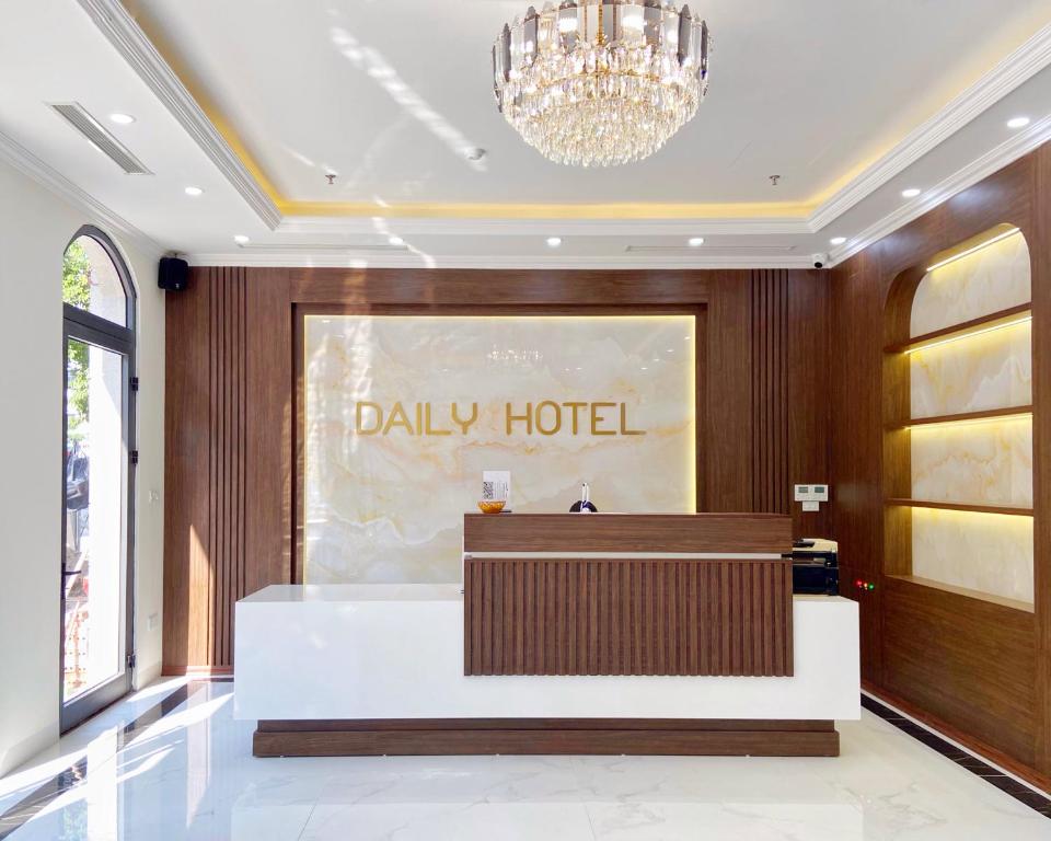 Vstupní hala nebo recepce v ubytování Daily Hotel Halong