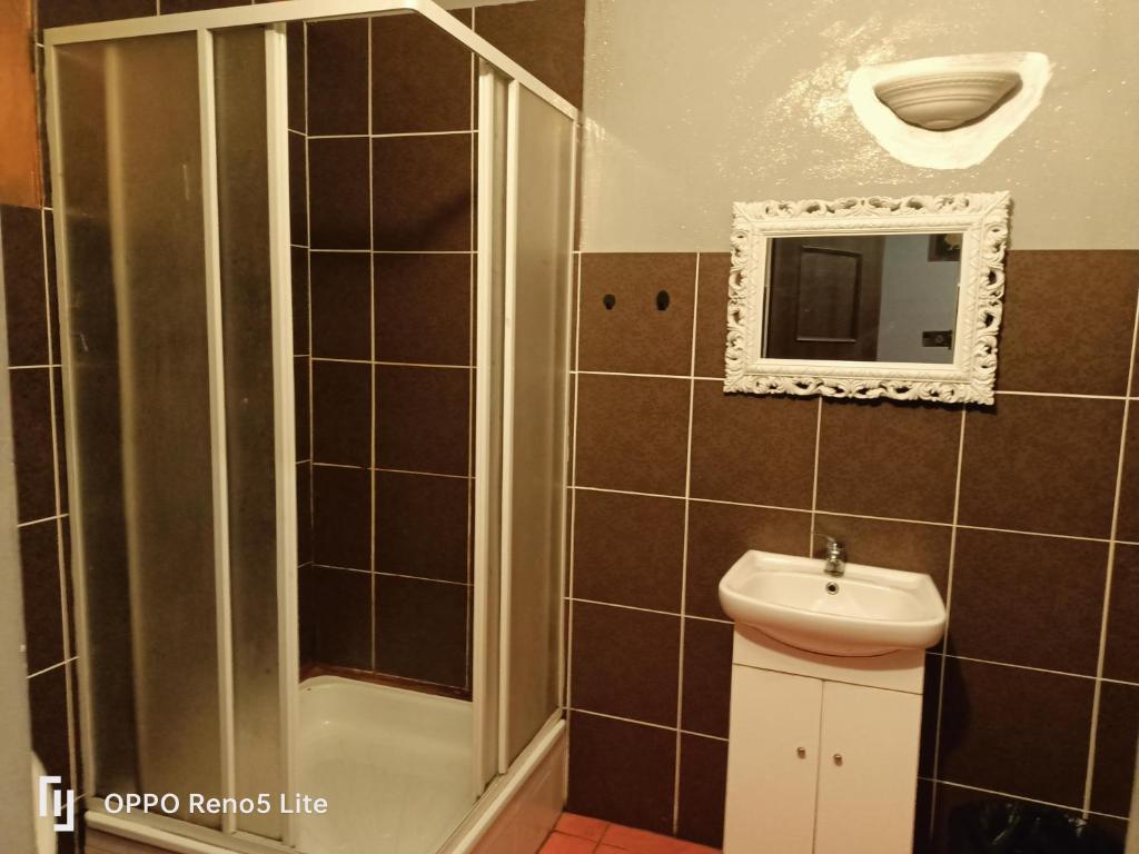 Kúpeľňa v ubytovaní Hostel Apollo