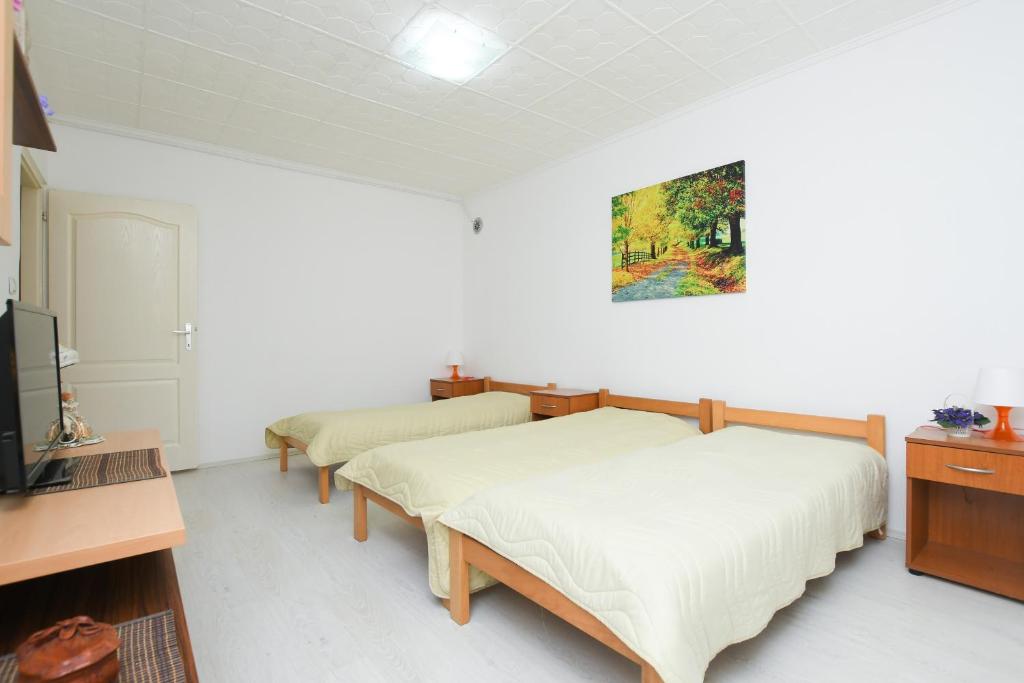 Postel nebo postele na pokoji v ubytování Apartman Aleksandar