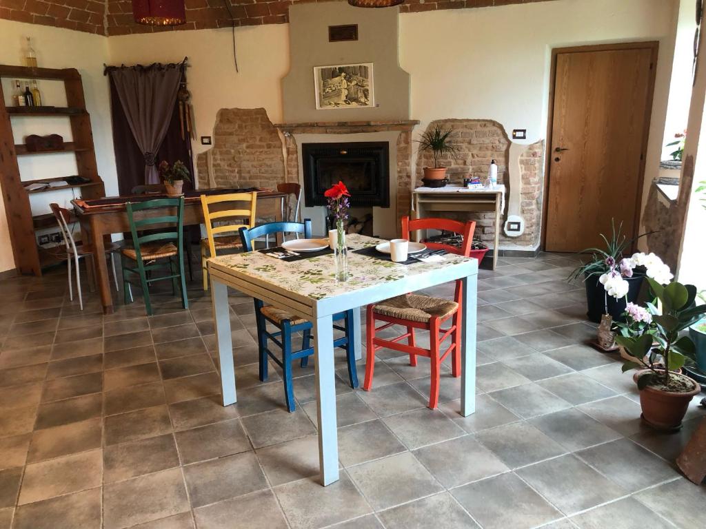 Posezení v ubytování Nutrilamente country house