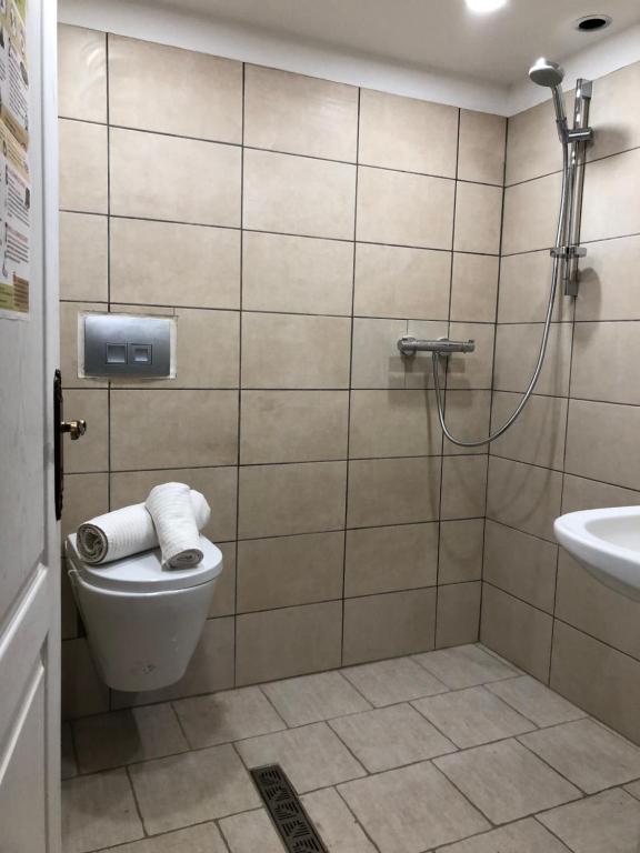 Kúpeľňa v ubytovaní Bulle Elevage Girbal