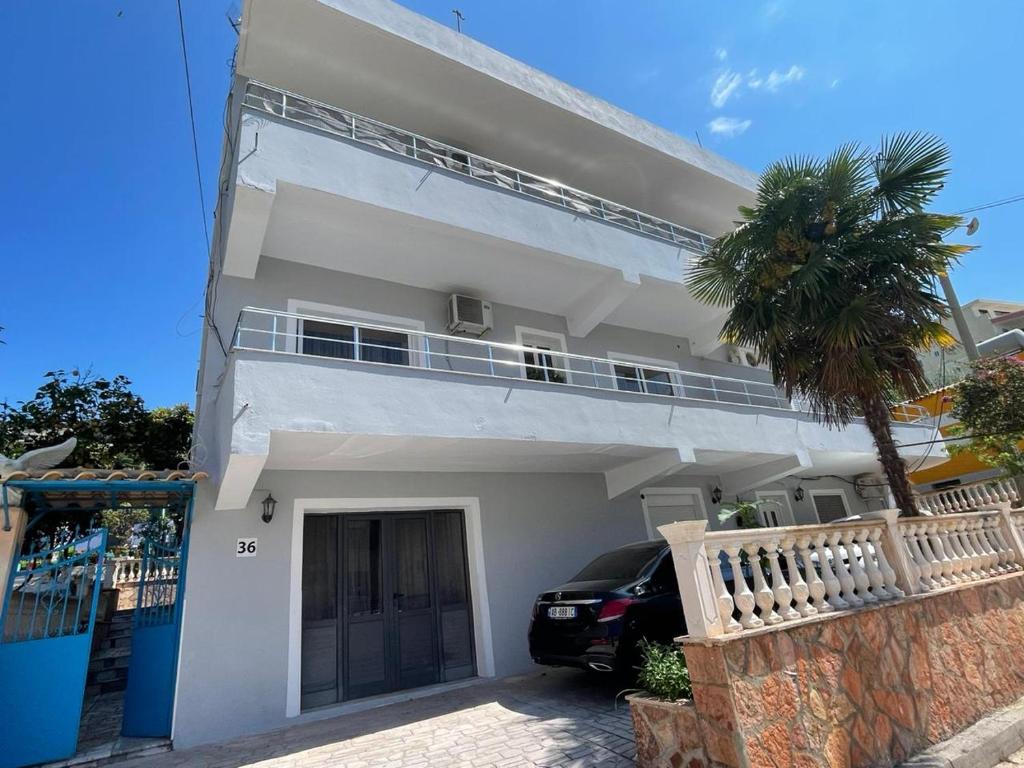 Bygningen som lejligheden ligger i