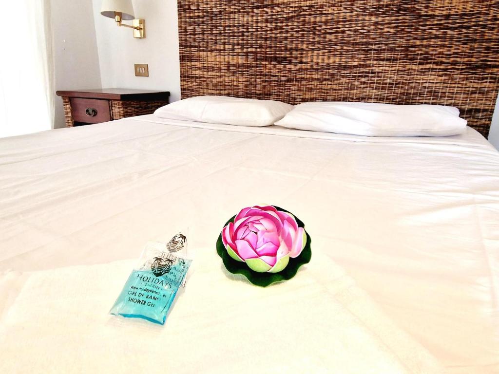 Postel nebo postele na pokoji v ubytování Golf park , 1 bedroom pool view