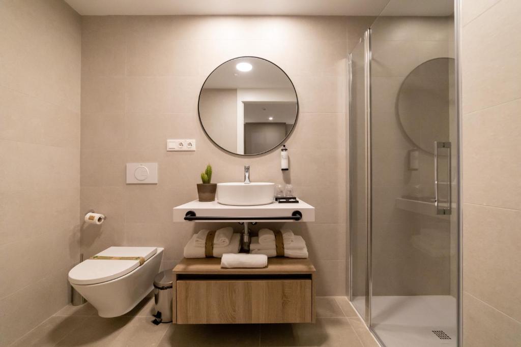 Koupelna v ubytování Alidreams Lola Center Apartamentos