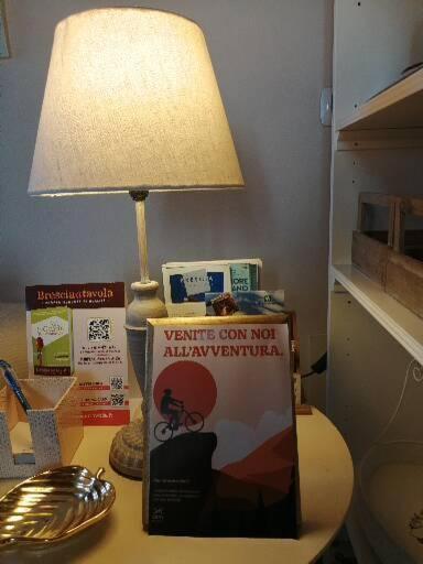 Knihovna v bed and breakfast