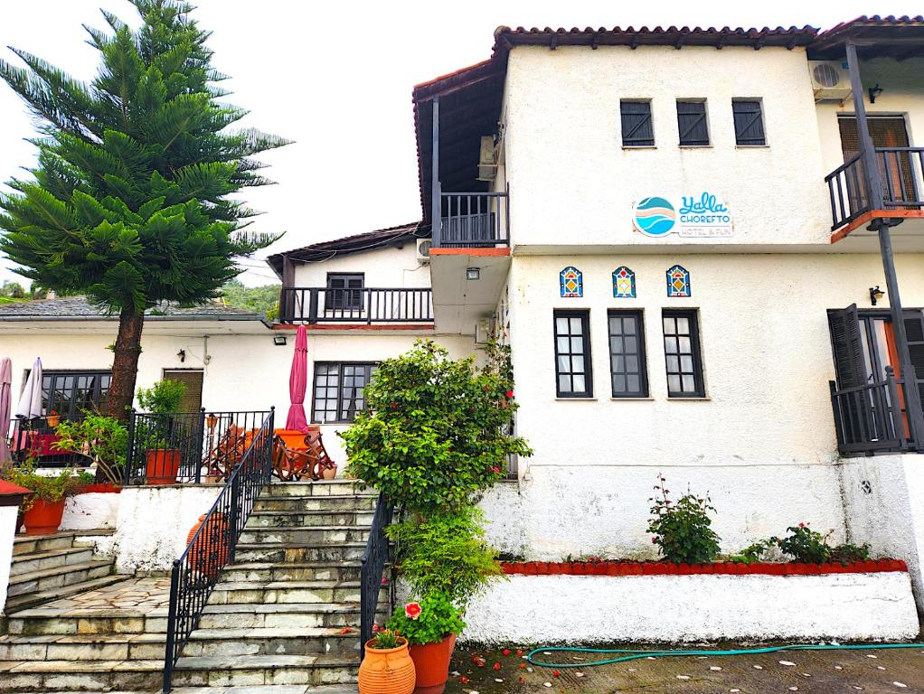 Budova, kde se hotel nachází