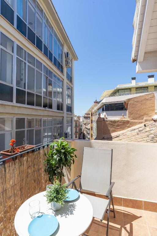 Balkón alebo terasa v ubytovaní Urbe10 Terrace Constitucion 1 Bedroom Apartment
