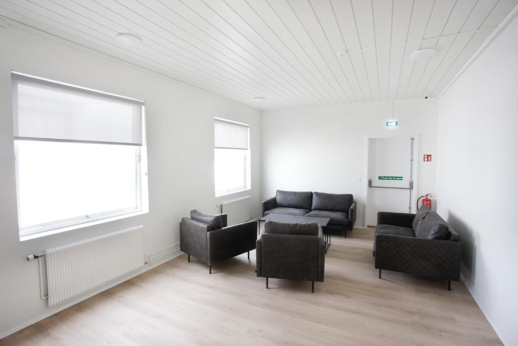 Setusvæði á Eiðar - Hostel