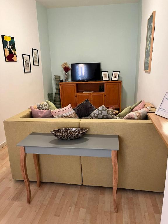 TV a/nebo společenská místnost v ubytování CoreHome