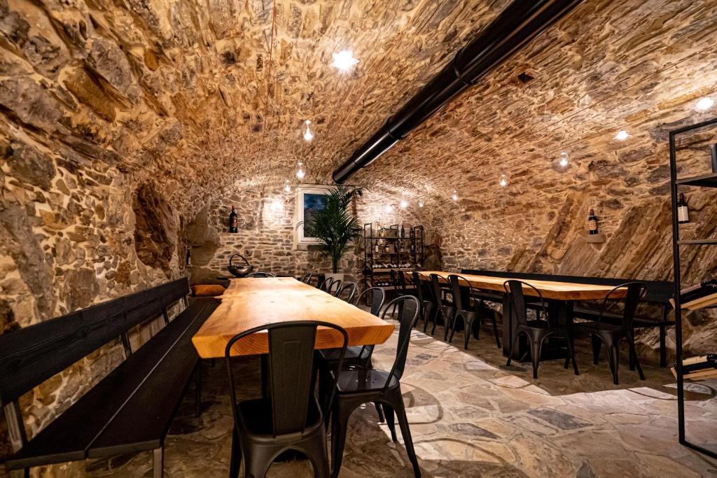 Posezení v ubytování Locanda Moderna Carlambroeus