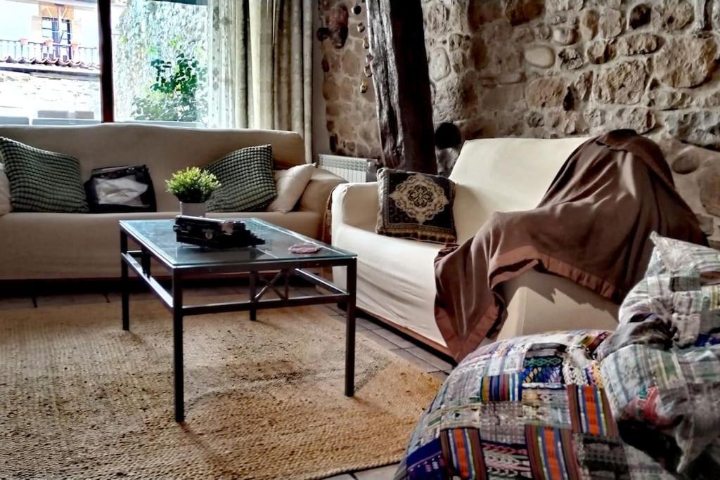 Posezení v ubytování Casa el Envero