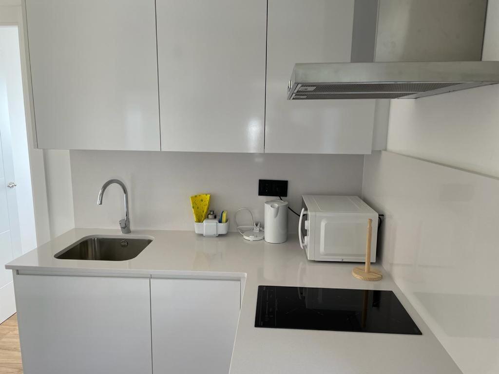 Kuchyňa alebo kuchynka v ubytovaní Apartamento entre mar y montaña