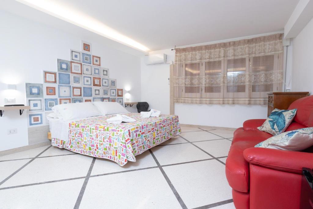 Posezení v ubytování B&b Essence Ispica