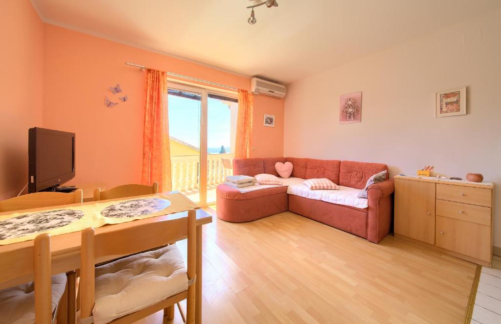 Posezení v ubytování Apartment Henrik