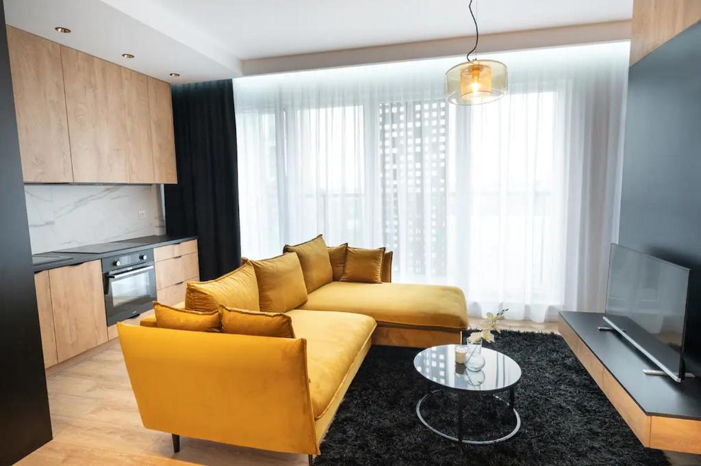 Posedenie v ubytovaní Golden Apartments Sokolska 30 Towers&74