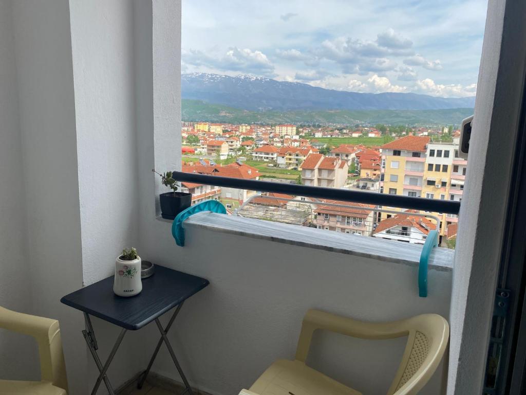 Nespecifikovaný výhled na hory nebo výhled na hory při pohledu z apartmánu