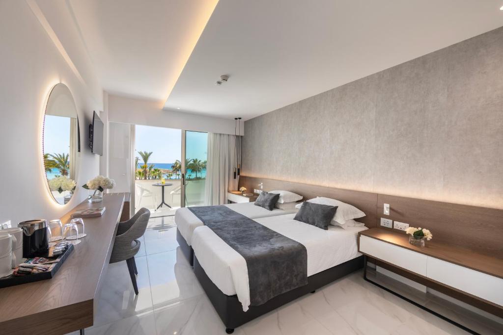 Pavlo Napa Beach Hotel - Camera Doppia O Gemella Con Vista Sul Mare Laterale