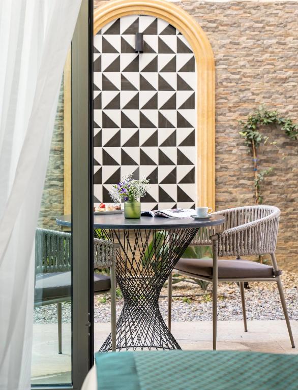 Patio nebo venkovní prostory v ubytování Aspera Hotel Altunizade