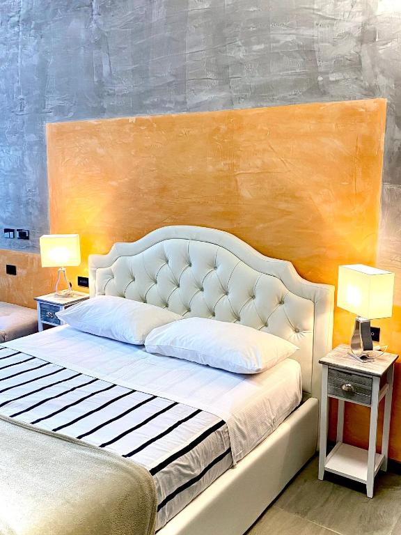 Postel nebo postele na pokoji v ubytování HOTEL TECH