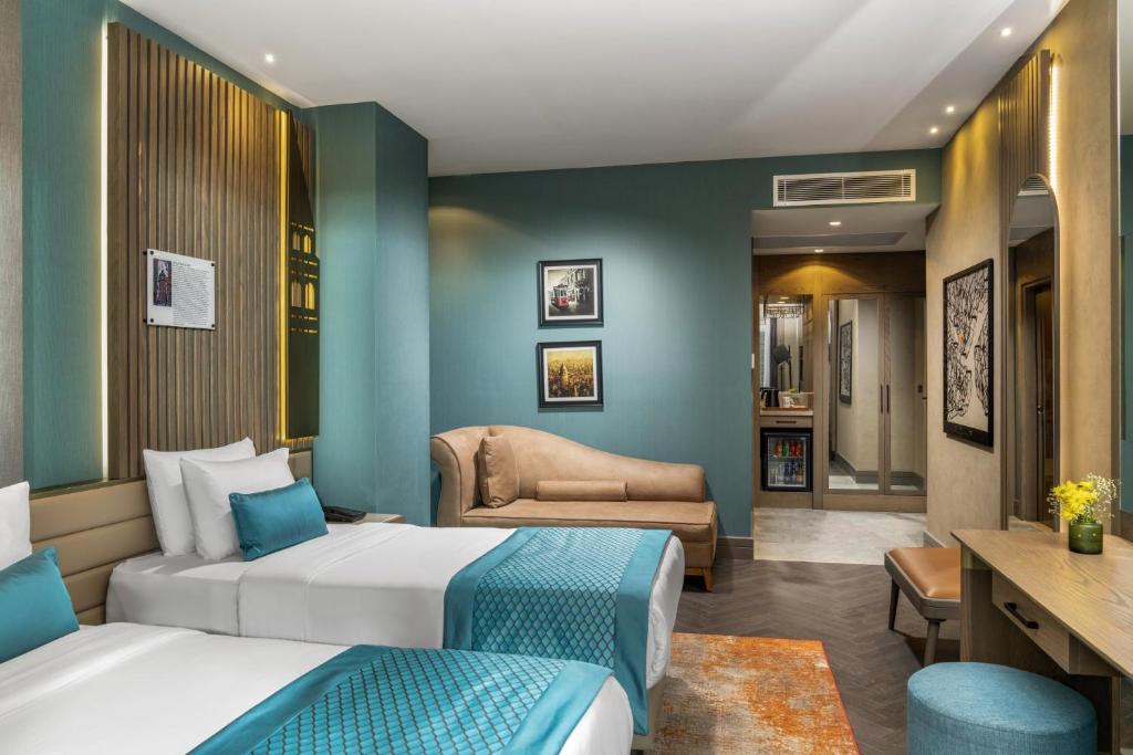 Posezení v ubytování Aspera Hotel Altunizade