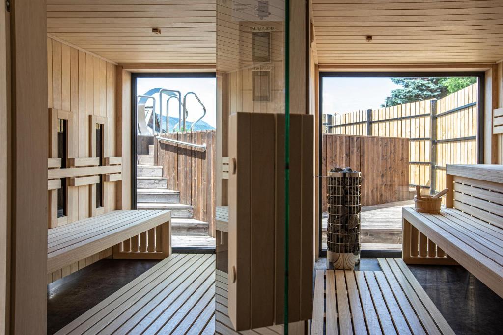 Posteľ alebo postele v izbe v ubytovaní Apartment Antalovka Residence & Spa