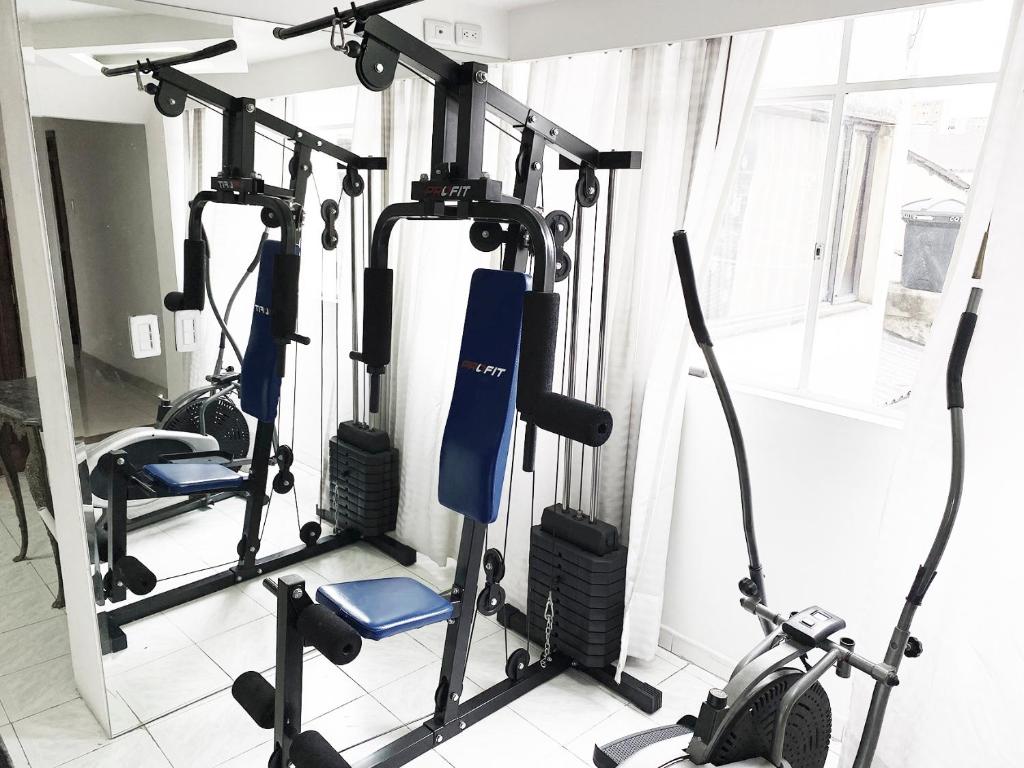 Fitness centrum a/nebo fitness zařízení v ubytování The best location in Bogota