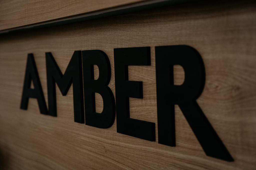 Certifikát, hodnocení, plakát nebo jiný dokument vystavený v ubytování Amber Hotel