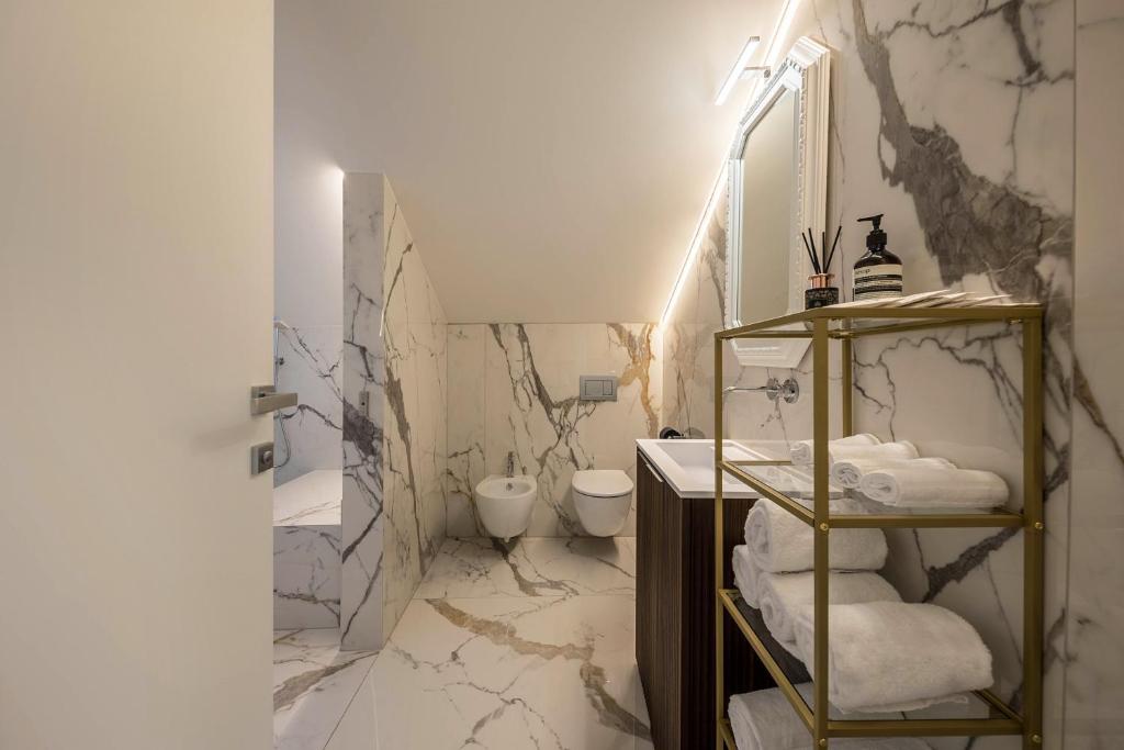Kúpeľňa v ubytovaní App 301 Palazzo Cavour