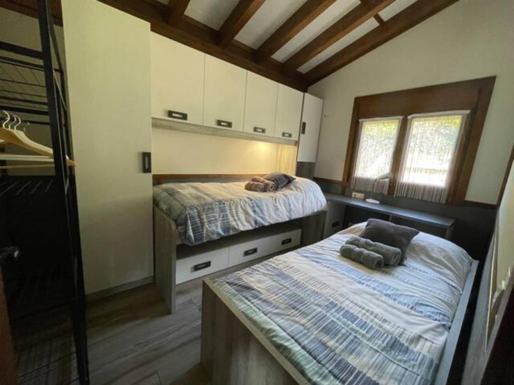 Postel nebo postele na pokoji v ubytování Ven y disfruta en el corazón de Bizkaia-Urdaibai LBI00509