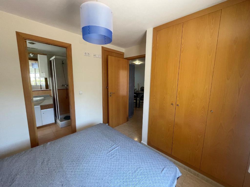 Posteľ alebo postele v izbe v ubytovaní TETOM PRIMERA LINEA DE PLAYA