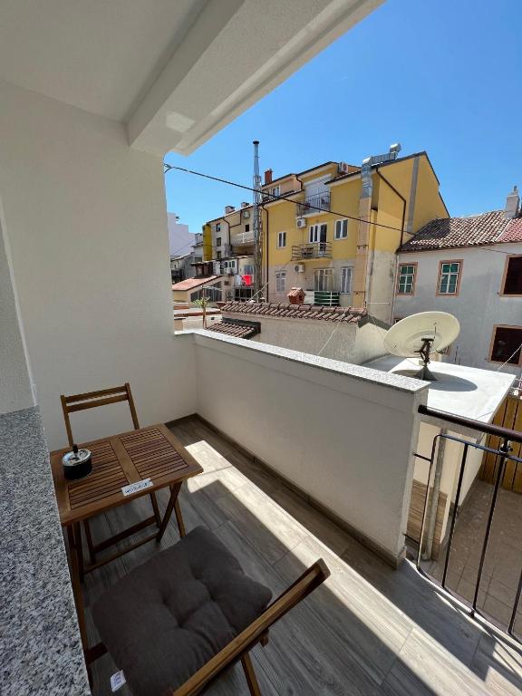 Balkón nebo terasa v ubytování Apartments Graz
