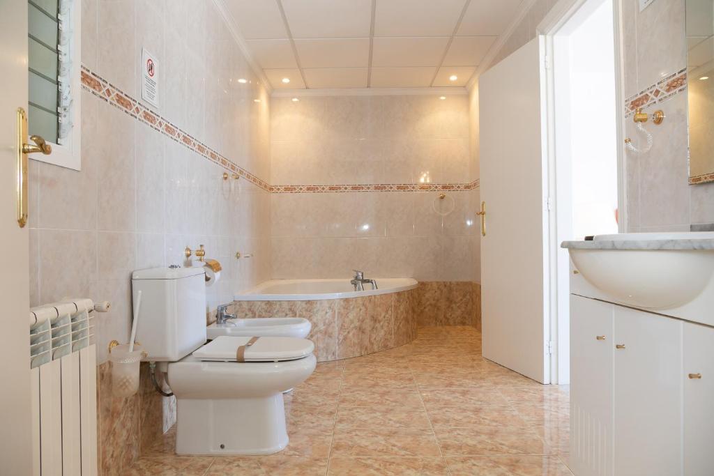 Koupelna v ubytování VILLA ADELAIDA