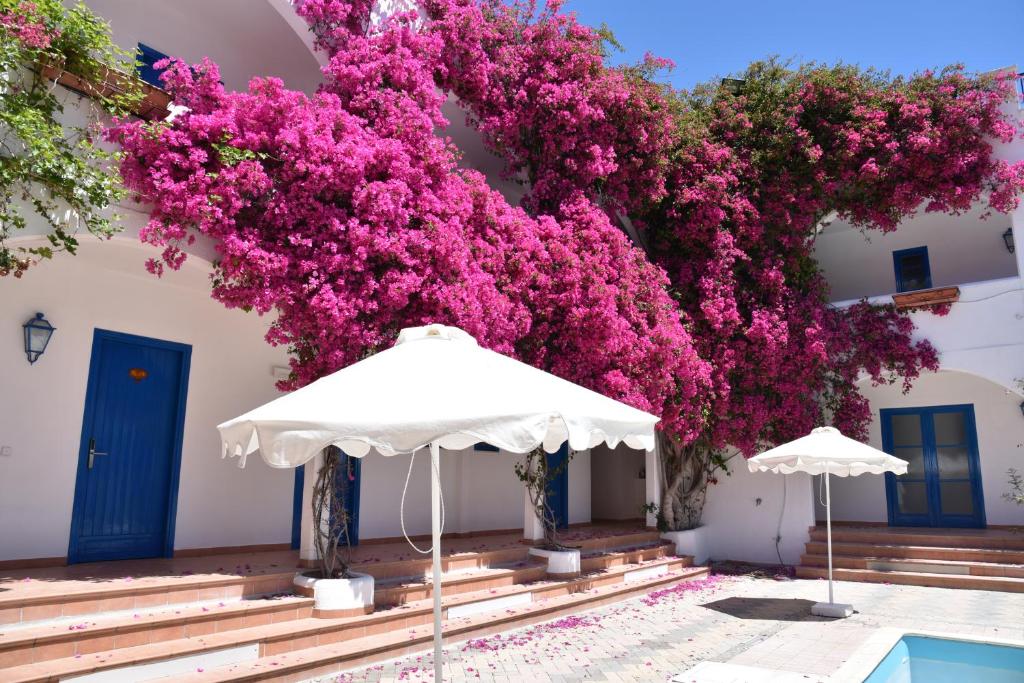 Bazén v ubytování Boutique Hotel Tilos Mare nebo v jeho okolí
